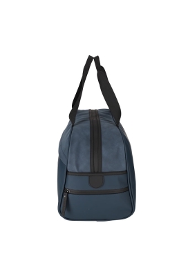 Norlander Pu Retro Sporttas Napolitana Blauw 49x24.5x27.5cm 1stuks Norlander Pu Retro Sporttas Napolitana Blauw 49x24.5x27.5cm 1stuks