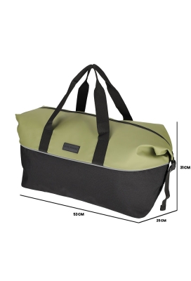 Norlander Weekendtas Voldby Groen 53x25x31cm 1stuks Norlander Weekendtas Voldby Groen 53x25x31cm 1stuks