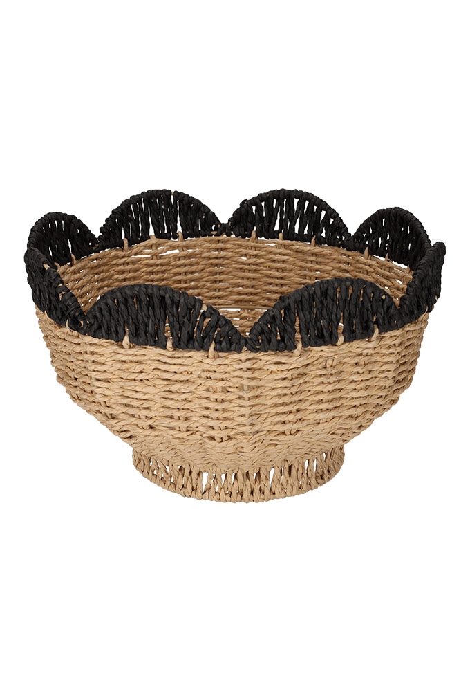 Jens Living Tulp Mand Zwart 33x33x20.5cm 1stuks