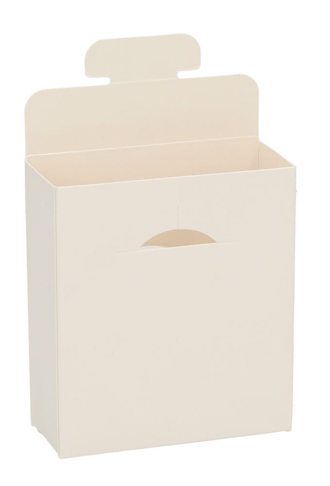 Cadeaudoosjes Kura Wit Met Rond Venster 10.2x8.9x3.8cm 25stuks