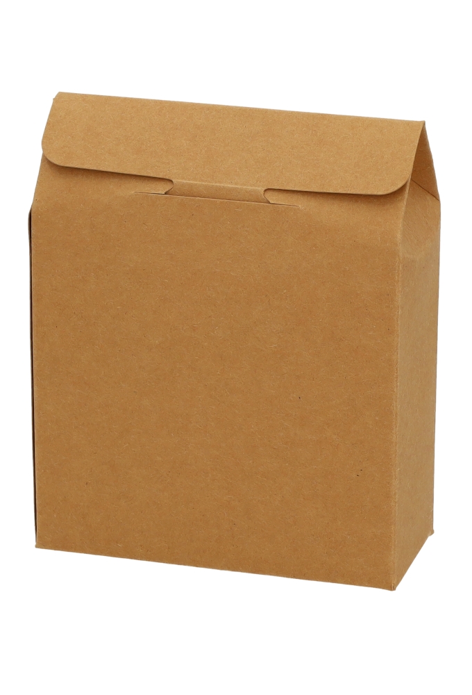 Cadeaudoosjes Kura Kraft Met Rond Venster 13.3x10.5x4.4 25stuks