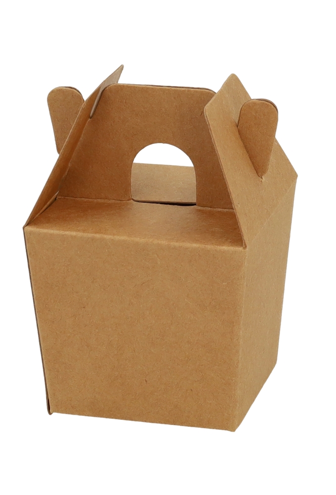 Cadeaudoosjes Kura Kraft takeaway 6x5.4x5.1 cm 25stuks