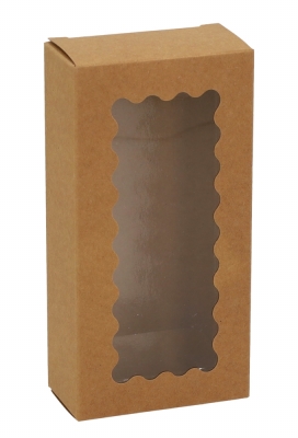 Cadeaudoosjes Krado Met Kartelrand Venster 14x7x3.7 cm 25stuks