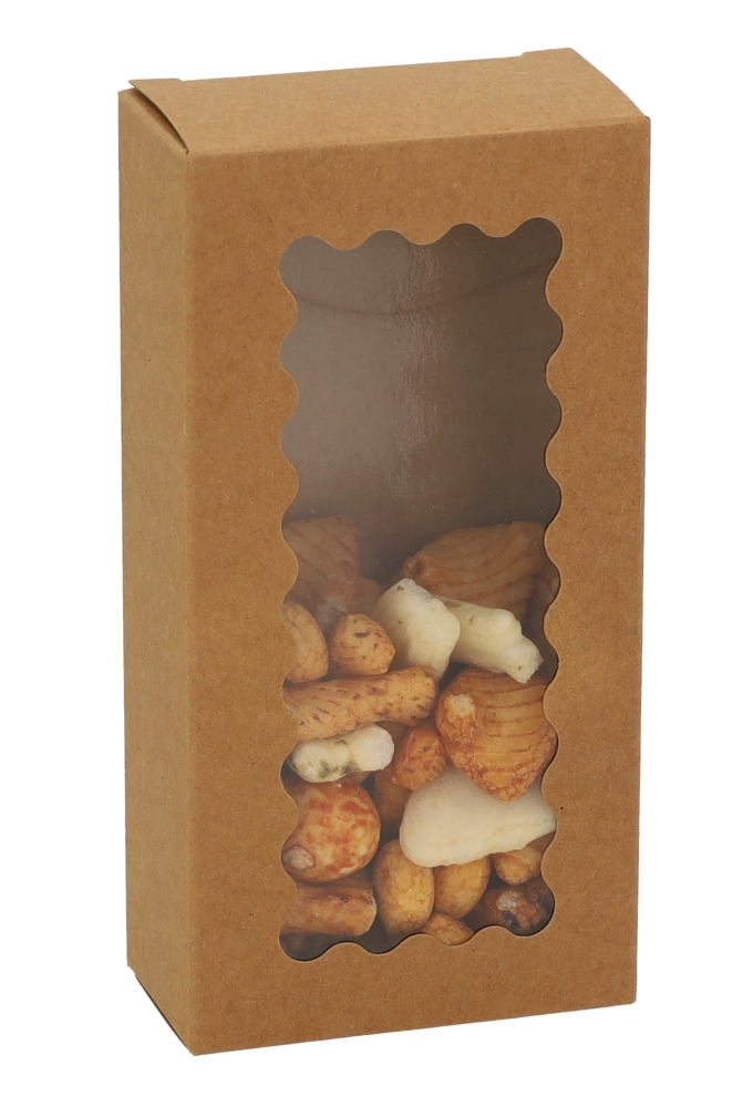 Cadeaudoosjes Krado Met Kartelrand Venster 14x7x3.7 cm 25stuks