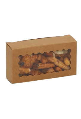 Cadeaudoosjes Krado Met Kartelrand Venster 10.6x5.6x3 cm 25stuks Cadeaudoosjes Krado Met Kartelrand Venster 10.6x5.6x3 cm 25stuks