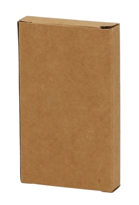 Cadeaudoosjes Jura Kraft Met Venster 9.2x5.4x1.3 cm 25stuks Cadeaudoosjes Jura Kraft Met Venster 9.2x5.4x1.3 cm 25stuks