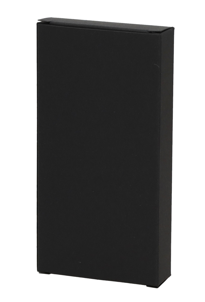 Cadeaudoosjes Jura Zwart met Venster 13.8x7x2.1xcm 25stuks