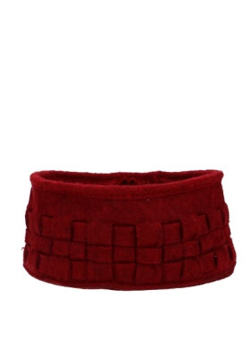 Geschenkmandje Vilt Bordeaux 14x6.5cm 6st & GRATIS STRIKJES & ZAKJES Geschenkmandje Vilt Bordeaux 14x6.5cm 6st & GRATIS STRIKJES & ZAKJES