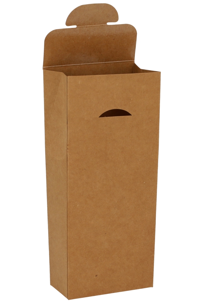 Cadeaudoosjes Kura Kraft Met Venster 9x4.5x21.5cm 25stuks