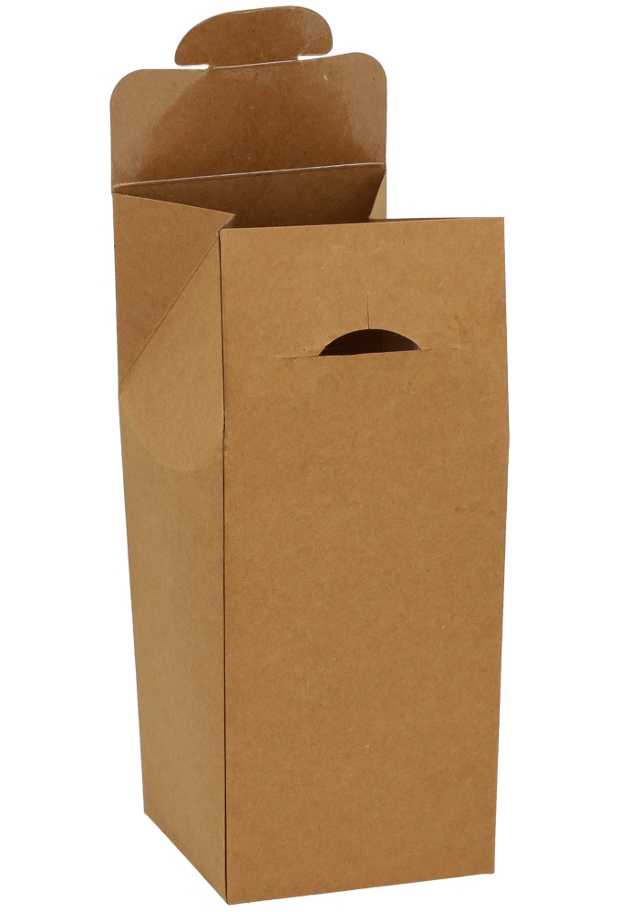 Cadeaudoosjes Kura Kraft Met Venster 8.9x8.9x21.6cm 25stuks