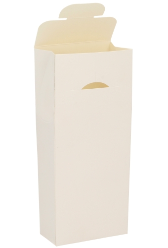 Cadeaudoosjes Kura Wit Glans Met Venster 9x4.5x21.5cm 25stuks