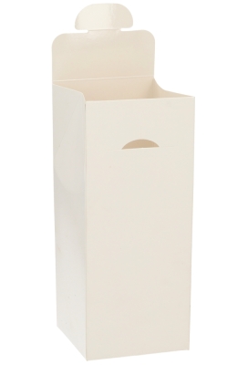 Cadeaudoosjes Kura Wit Glans Met Venster 9x9x21.5cm 25stuks Cadeaudoosjes Kura Wit Glans Met Venster 9x9x21.5cm 25stuks