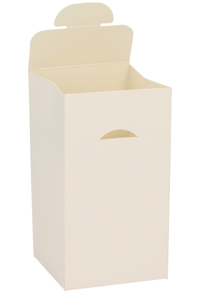 Cadeaudoosjes Kura Wit Glans Met Venster 9x9x16.5cm 25stuks