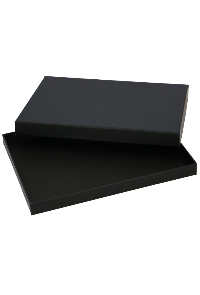 Luxe Geschenkdoosje Zwart Mat gelamimeerd A4 30.6x21.9x2.5cm 9stuks Luxe Geschenkdoosje Zwart Mat gelamimeerd A4 30.6x21.9x2.5cm 9stuks