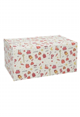 Geschenkdozen Sintprint 31x20x14cm 30stuks Geschenkdozen Sintprint 31x20x14cm 30stuks