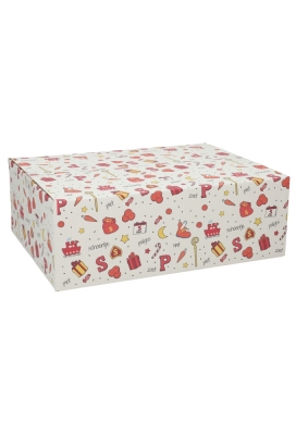 Geschenkdozen Sintprint 39x29x13cm 15stuks Geschenkdozen Sintprint 39x29x13cm 15stuks