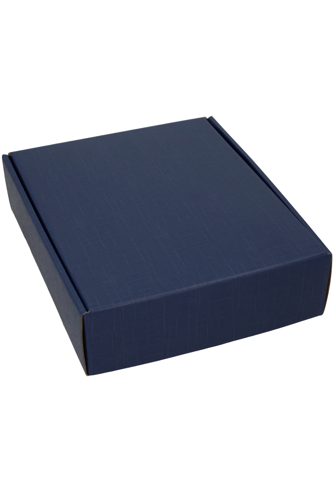 Luxe Wijndozen Ferro Blauw voor 3 fles 28x9x34cm 30stuks