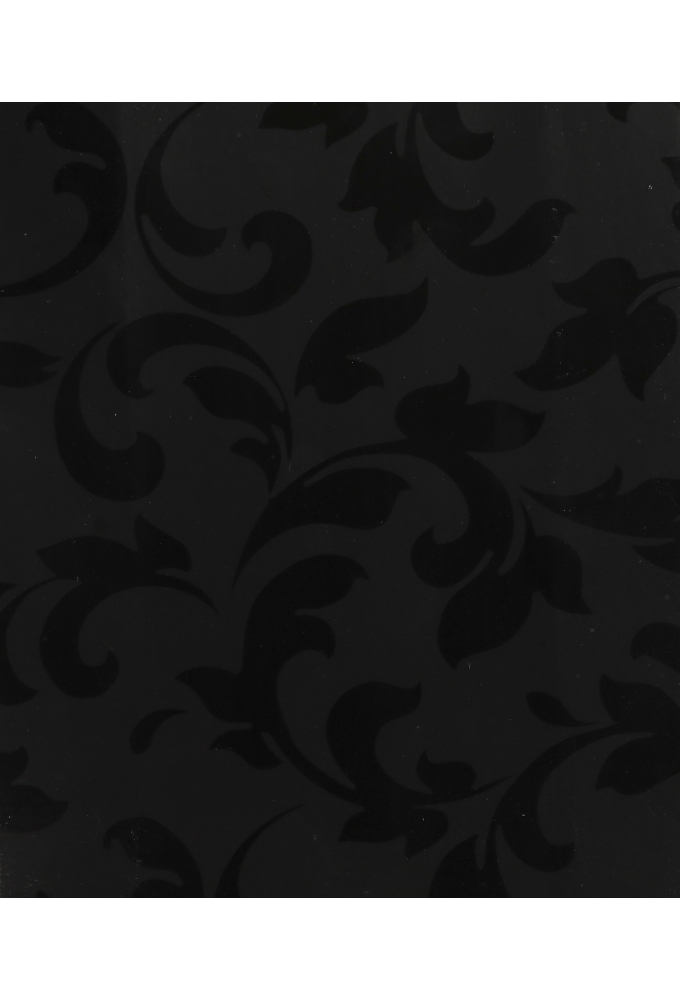 Luxe Kadozakjes Mila Zwart Barok & Plakstrip 10x4x15.7cm 50stuks