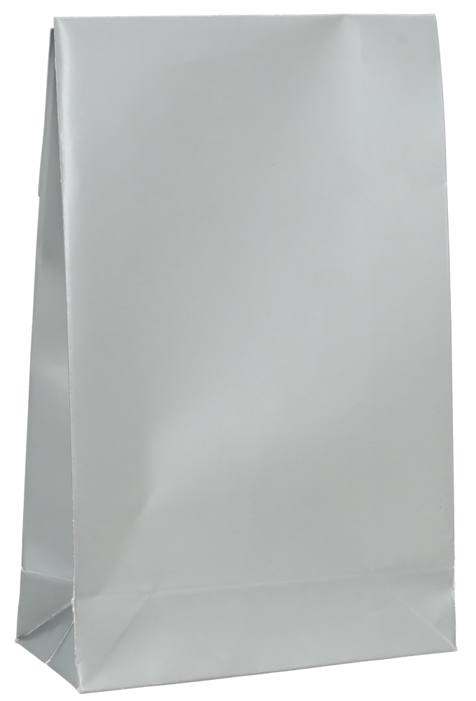 Luxe Kadozakjes Mila Zilver Mat & Plakstrip 10x4x15.7cm 50stuks