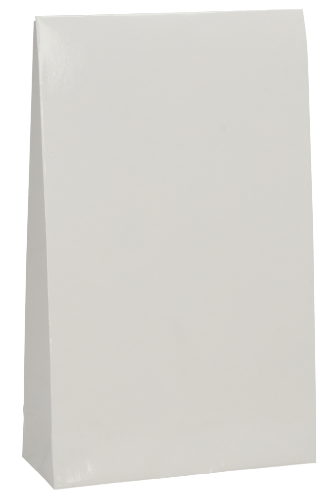 Luxe Kadozakjes Mila Glans Wit & Plakstrip 14x5.5x23cm 50stuks Luxe Kadozakjes Mila Glans Wit & Plakstrip 14x5.5x23cm 50stuks
