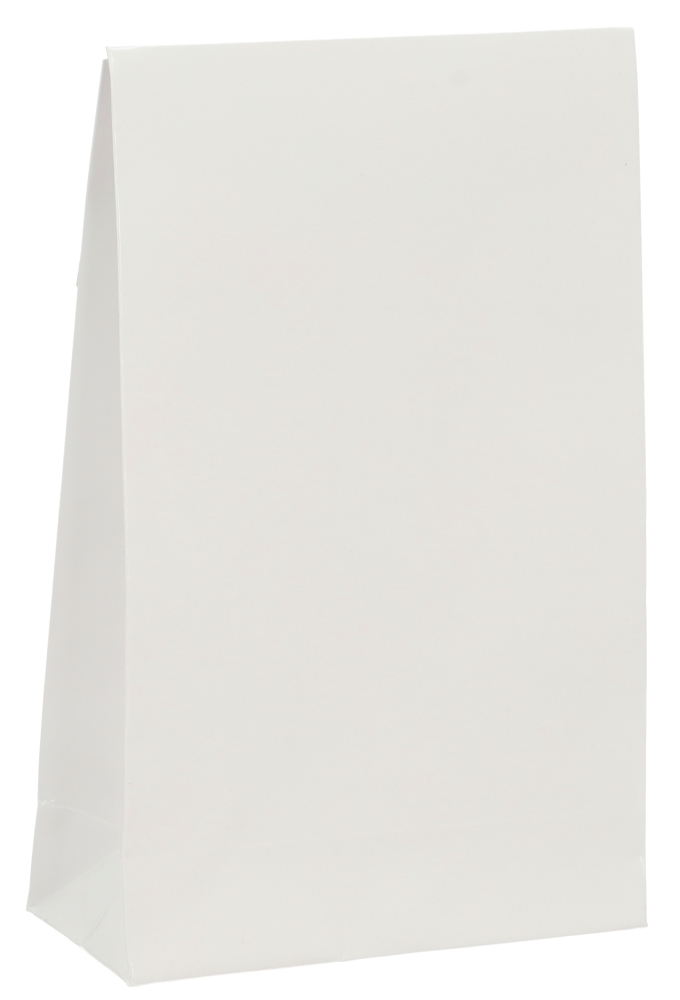 Luxe Kadozakjes Mila Glans Wit & Plakstrip 10x4x15.7cm 50stuks Luxe Kadozakjes Mila Glans Wit & Plakstrip 10x4x15.7cm 50stuks