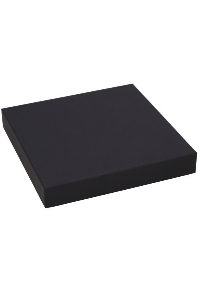 Luxe Geschenkdoosje 1400gr Sydney Zwart Mat 20.6x20.6x2.5cm 9stuks