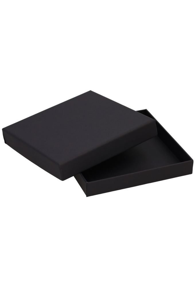 Luxe Geschenkdoosje 1400gr Sydney Zwart Mat 17.3x17.3x2.5cm 10stuks