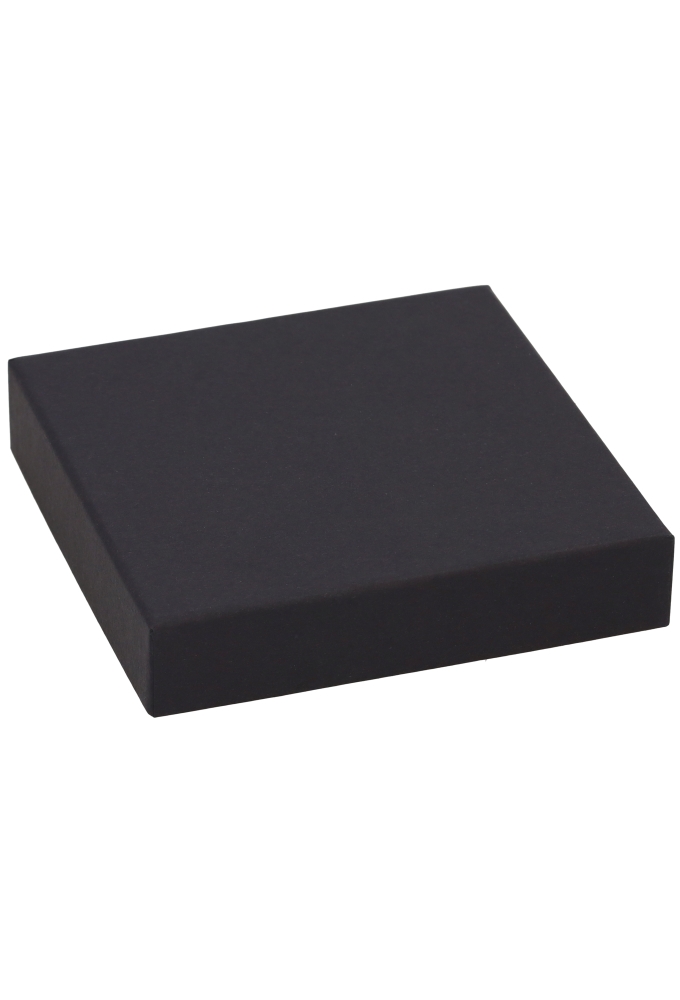 Luxe Geschenkdoosje 1400gr Sydney Zwart Mat 13.2x13.2x2.5cm 10stuks
