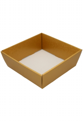 Geschenkdoos Korf Sesia Goud 26x26x10cm 50stuks