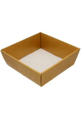 Geschenkdoos Korf Sesia Goud 26x26x10cm 50stuks