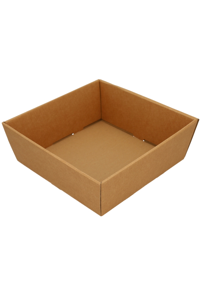 Geschenkdoos Korf Bardi Naturel Glad 26x26x10cm 50stuks