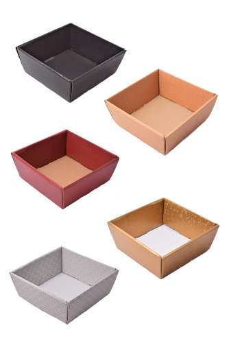 Geschenkdoos Korf Bardi Naturel Glad 26x26x10cm 