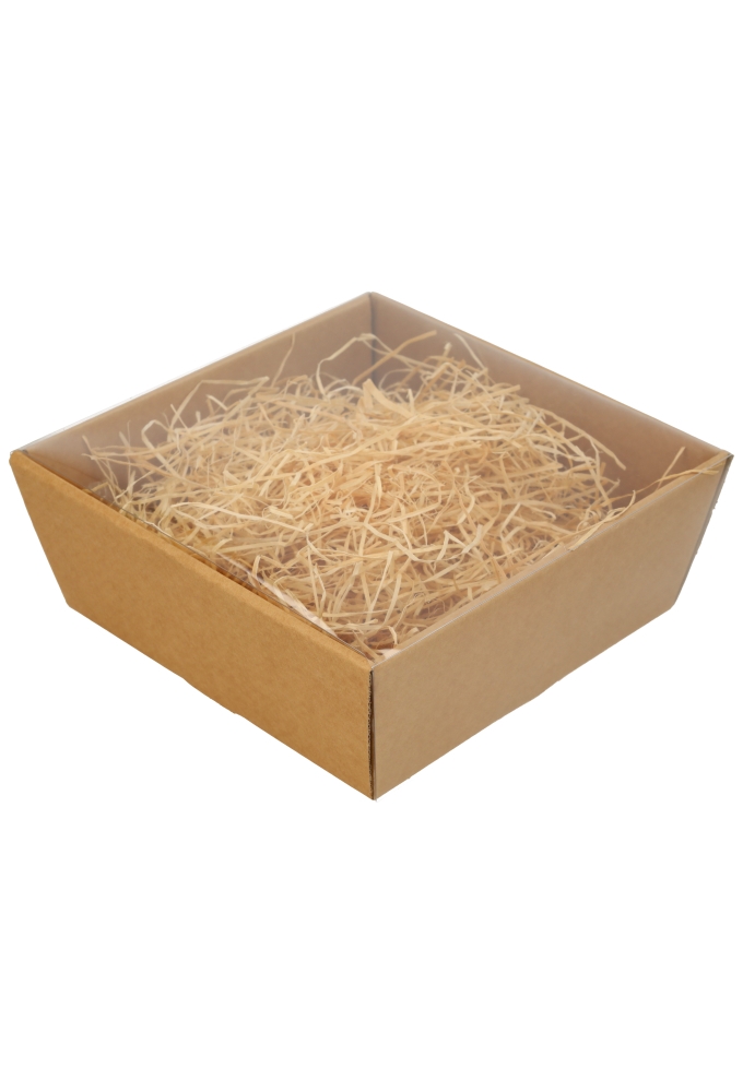 Geschenkdoos Korf Bardi Naturel Glad 21x21x9cm 50stuks