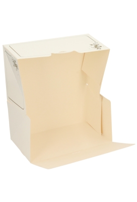 Gebaksdoos Hoog Wit Met Klep 20x12.5x10cm 250gram 100stuks Gebaksdoos Hoog Wit Met Klep 20x12.5x10cm 250gram 100stuks