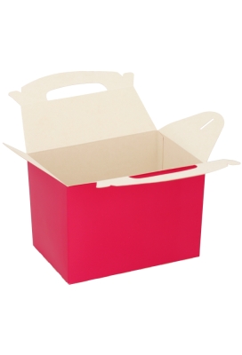 Draagdoosjes Danau Fuchsia 17.3x11.4x12.3cm 25st