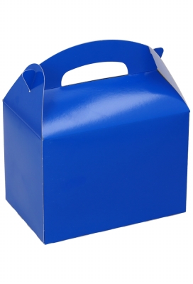 Draagdoosjes Danau Blauw 17.3x11.4x12.3cm 25stuks