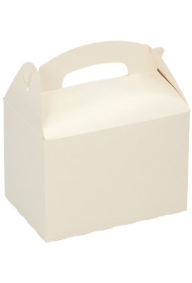 Draagdoos Lunchbox Budget Wit 17.3x11.4x12.3cm 175stuks