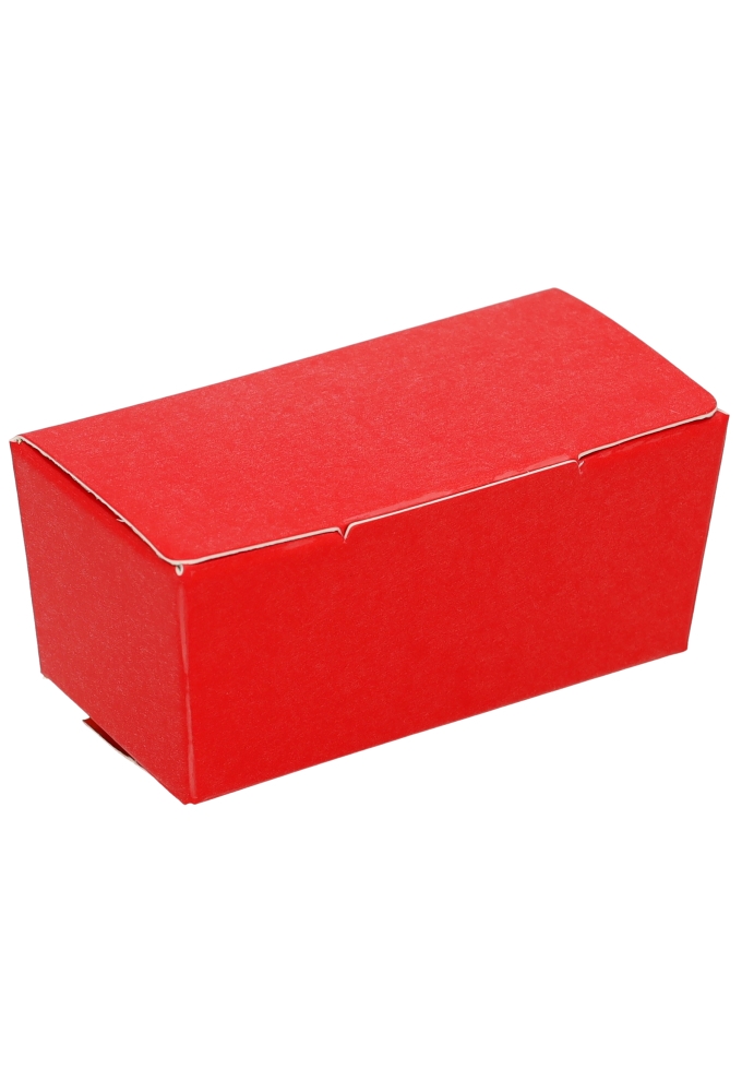Bonbondoosjes Rood Nera Voor 2 bonbons 6.3x3x3cm 25stuks OP IS OP