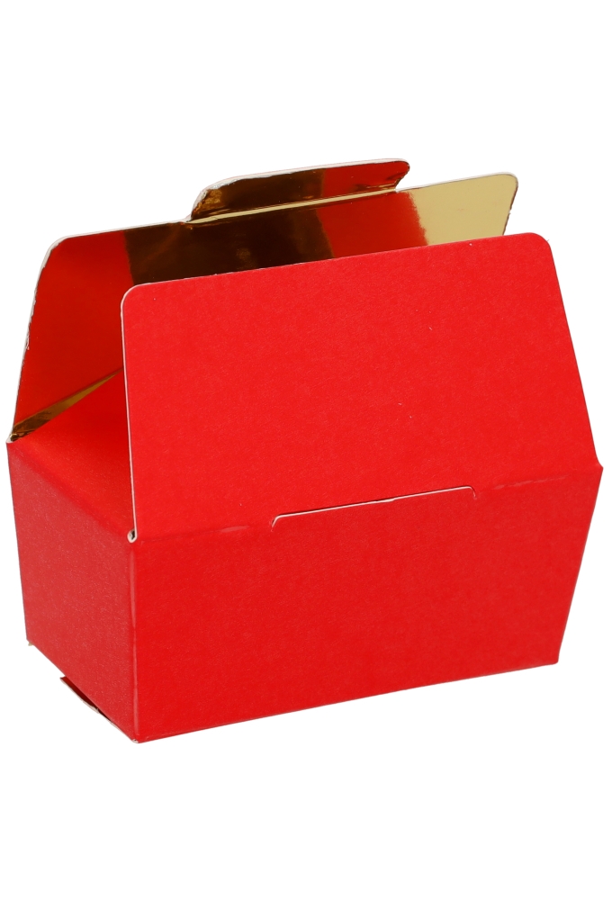 Bonbondoosjes Rood Nera Voor 2 bonbons 6.3x3x3cm 25stuks OP IS OP