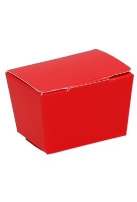Bonbondoosjes Rood Nera Voor 1 Bonbons 4x3x3cm 25stuks OP is OP