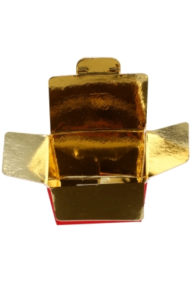 Bonbondoosjes Rood Nera Voor 1 Bonbons 4x3x3cm 25stuks OP is OP