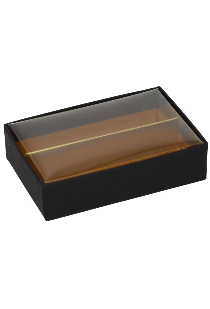 Bonbondoosjes Mat Zwart & Venster 6 Bonbons 11.2x7.5x2.8cm 10stuks Bonbondoosjes Mat Zwart & Venster 6 Bonbons 11.2x7.5x2.8cm 10stuks