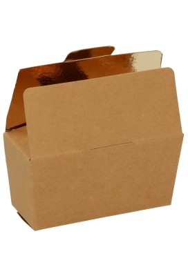 Bonbondoosjes Kraft Nera 125 gram 9.2x3.8x5cm 25stuks