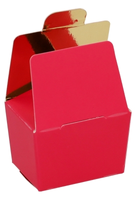 Bonbondoosjes Fuchsia Nera Voor 1 Bonbons 4x3x3cm 25stuks OP IS OP