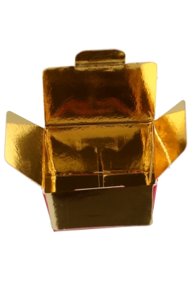 Bonbondoosjes Fuchsia Nera Voor 1 Bonbons 4x3x3cm 25stuks OP IS OP