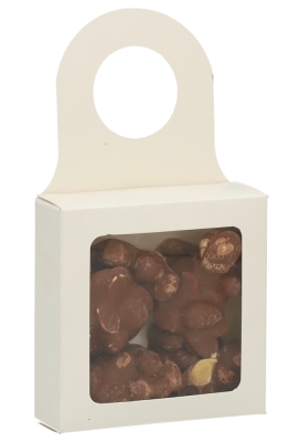 Cadeaudoosjes Kura Wit Met Venster 9x9x3cm 25stuks Cadeaudoosjes Kura Wit Met Venster 9x9x3cm 25stuks