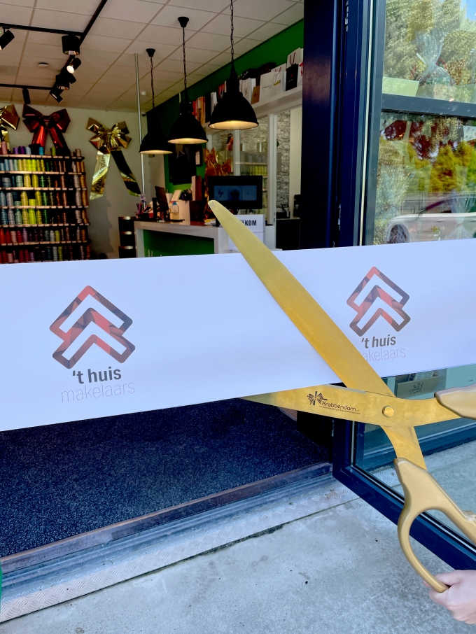 Openingslint Stof Bedrukt 25cm x 5meter