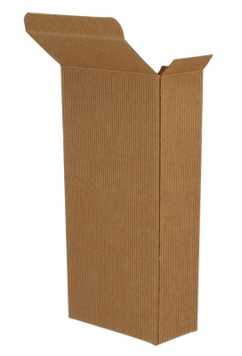 Geschenkdoos Flesjes 2 Dozza Rib Naturel 11x5.5x24cm 10stuks