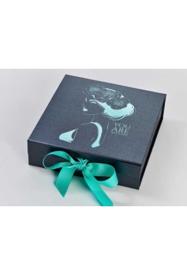 Luxueuze Magneetdozen Diamond & Satijn Tinnenmat 31.5x23.5x10.5cm 12st