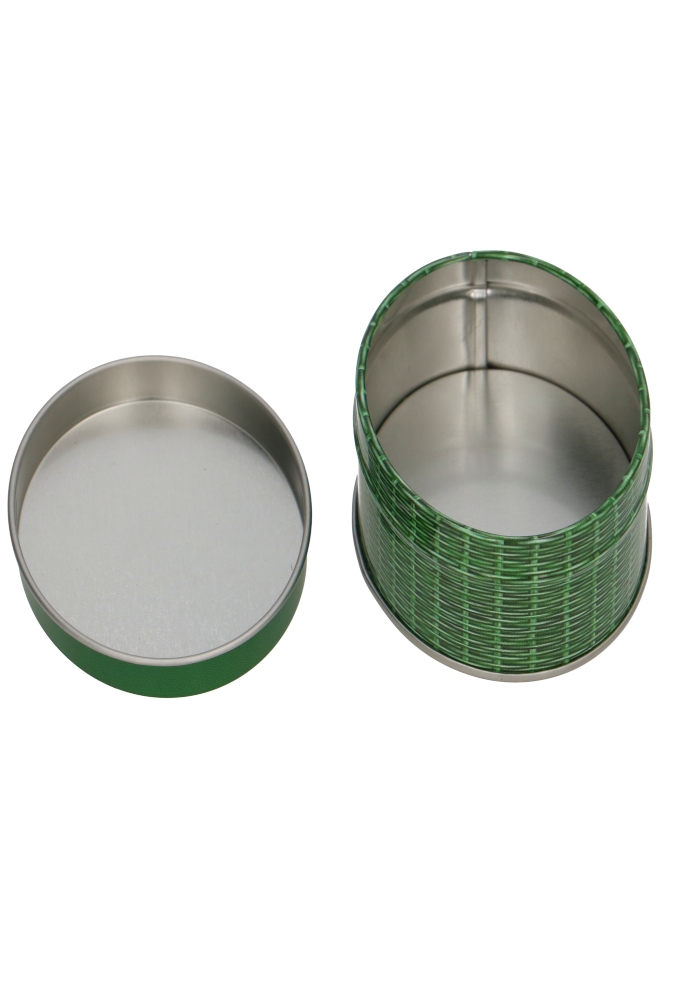 Blikken Ovale Paas blikken 8.1x5.5x3.5cm 6stuks